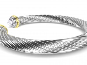 twisted bracelet 3D मॉडल