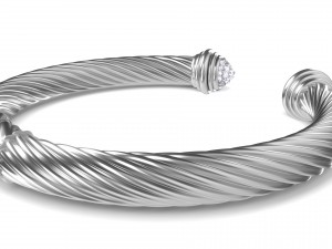 twisted bracelet 2 Modèle 3D