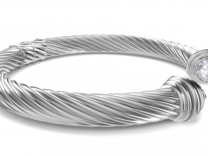 twisted bracelet 2 Modèle 3D