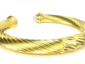 pulsera retorcida 3 Modelo 3D