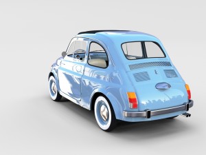 fiat nuova 500 1957 rev Modelo 3D