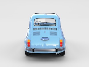 fiat nuova 500 1957 rev Modelo 3D