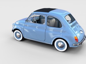 fiat nuova 500 1957 rev Modelo 3D