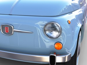 fiat nuova 500 1957 rev Modelo 3D