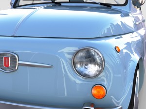 fiat nuova 500 1957 rev Modelo 3D