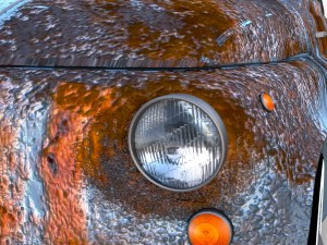 rusty fiat 500 nuova rev 3D Модель