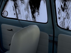 weathered fiat 500 nuova rev 3D 模型