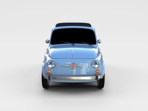 fiat 500 nuova 1957 rev 3D 모델