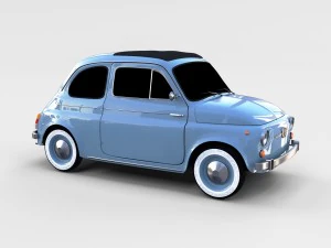 fiat 500 nuova 1957 rev 3D Model