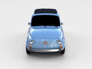 fiat 500 nuova 1957 rev 3D Model