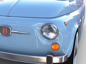 fiat 500 nuova 1957 rev 3D 모델