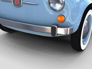 fiat 500 nuova 1957 rev 3D Model