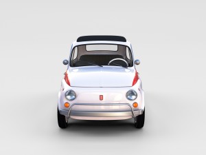 fiat 500 nuova sport 1958 rev 3D मॉडल