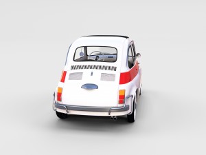 fiat 500 nuova sport 1958 rev 3D मॉडल