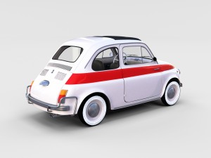 fiat 500 nuova sport 1958 rev 3D मॉडल