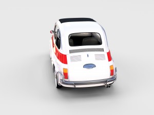 fiat 500 nuova sport 1958 rev 3D मॉडल