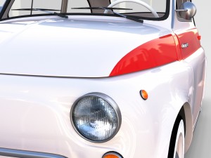 fiat 500 nuova sport 1958 rev 3D मॉडल
