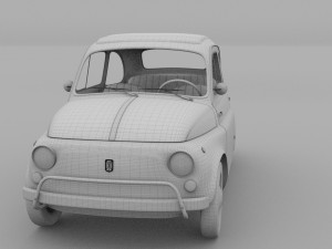 fiat 500 nuova sport 1958 rev 3D मॉडल