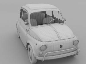 fiat 500 nuova sport 1958 rev 3D मॉडल