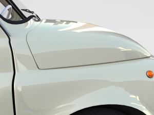 fiat 500d nuova 1960 rev 3D 모델