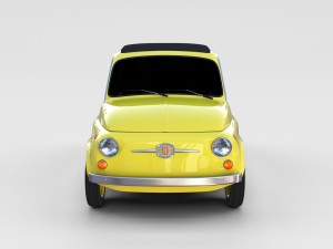 fiat nuova 500d 1960 rev 3D 模型