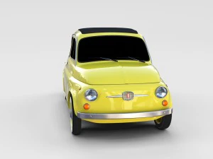 फिएट नुओवा 500डी 1960 रेव 3D मॉडल