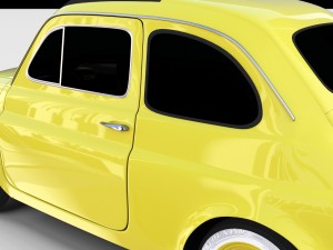 fiat nuova 500d 1960 rev 3D 模型