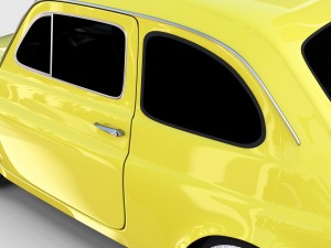 fiat nuova 500d 1960 rev 3D 模型