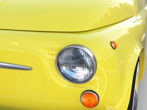 fiat nuova 500d 1960 rev 3D 模型