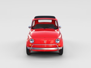 fiat 500l luxe 1968 rev 3D Модель