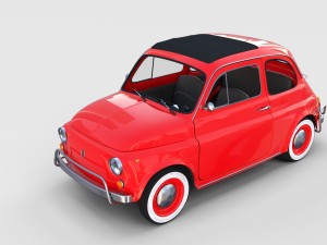 fiat 500l luxe 1968 rev 3D Модель