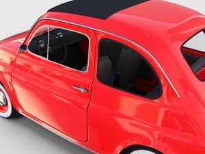 fiat 500l luxe 1968 rev 3D Модель
