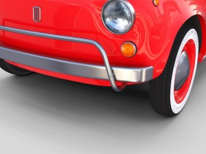 fiat 500l luxe 1968 rev 3D Модель