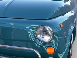 fiat 1968 500l luxe rev 3D Модель