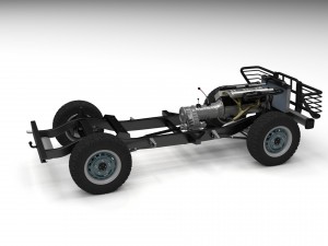 full land rover defender 90 hard top seethrough re Modèle 3D