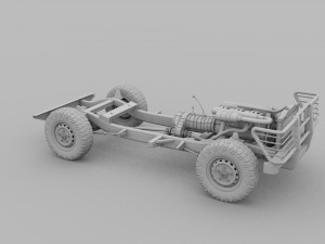full land rover defender 90 hard top seethrough re Modèle 3D