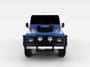 land rover defender 90 hard top rev 3D मॉडल