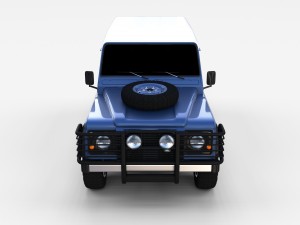 land rover defender 90 hard top rev 3D मॉडल