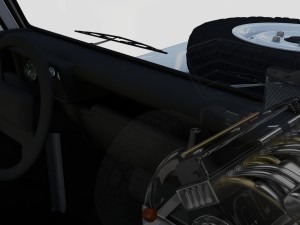 full land rover defender 90 pick up seethrough Modelo 3D
