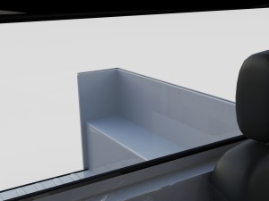 full land rover defender 90 pick up seethrough Modelo 3D