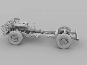 full land rover defender 90 station wagon rev 3D Model