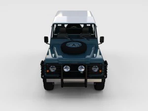 full land rover defender 90 station wagon rev 3D Model