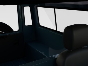 land rover defender 90 station wagon w interior re 3D Model