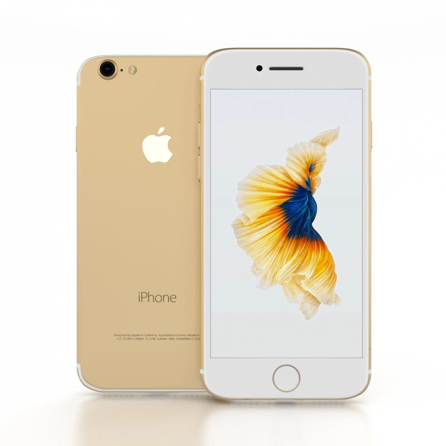 iphone 7 gold 3D Model .c4d .max .obj .3ds .fbx .stl .blend 