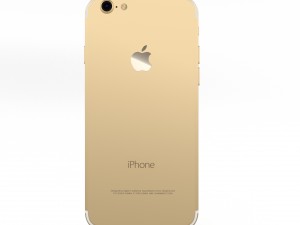 iphone 7 gold 3D मॉडल