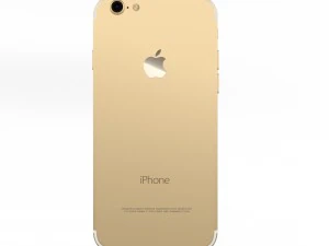 iphone 7 gold 3D Model