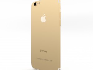 iphone 7 gold 3D मॉडल