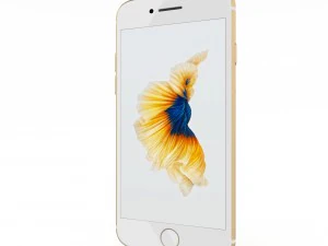 iphone 7 gold 3D Model