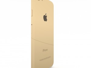 iphone 7 gold 3D मॉडल