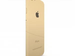 iphone 7 gold 3D Model